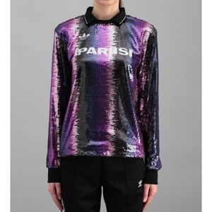 Adidas Originals Sequin Soccer ⚽️ Jersey, Small